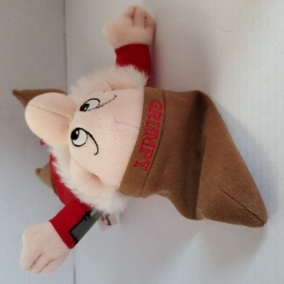 Disney Grumpy Plush Toy Stuffed Animal Plushy Snow White & the Seven Dwarfs - Picture 5 of 11